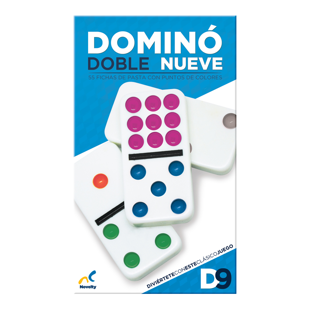 Dominó Doble 6 de Puntos - Novelty