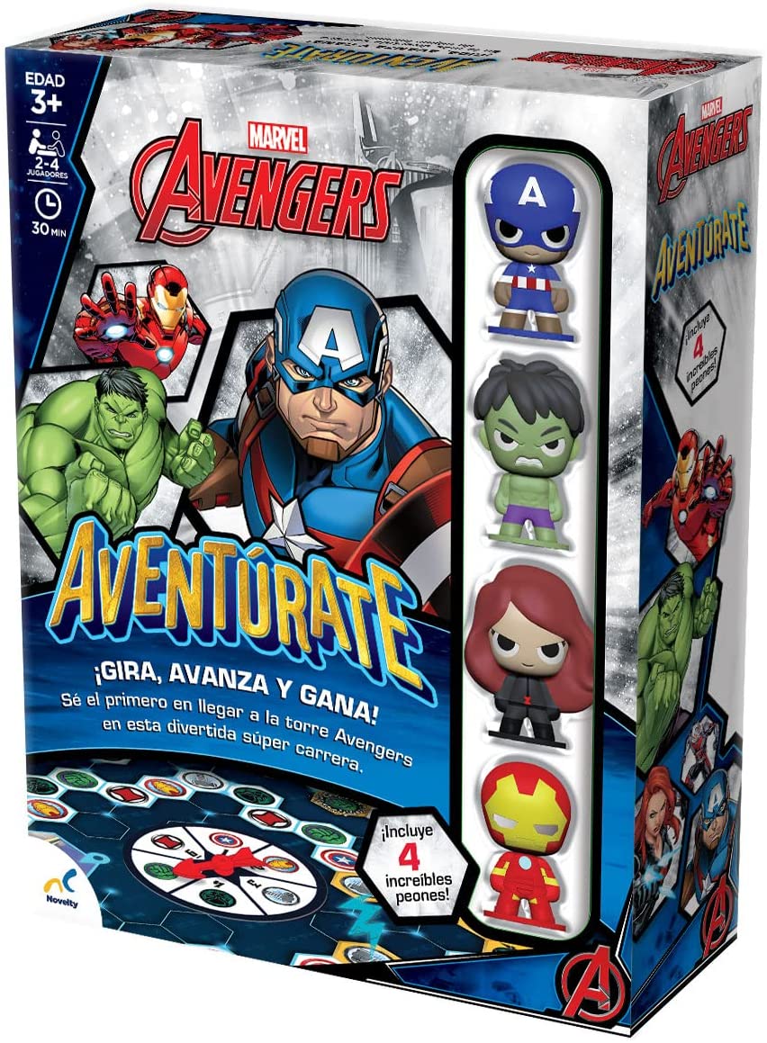 Foto 1 | Juego de Mesa Aventúrate de los Avengers - Novelty