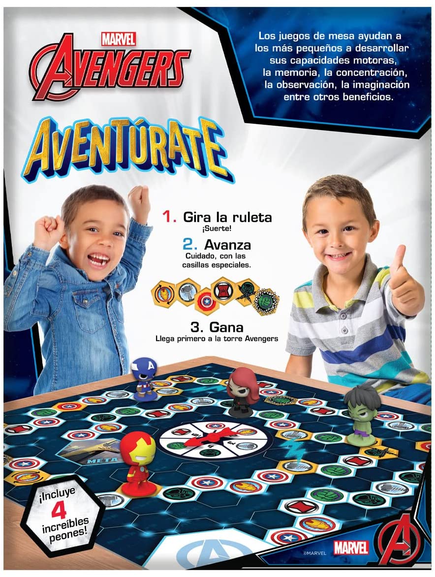 Foto 3 | Juego de Mesa Aventúrate de los Avengers - Novelty