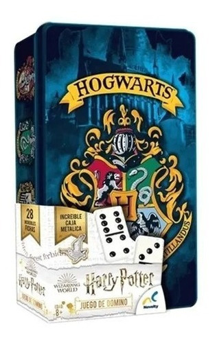 Foto 2 pulgar | Dominó Tin Puntos Novelty Harry Potter Multicolor