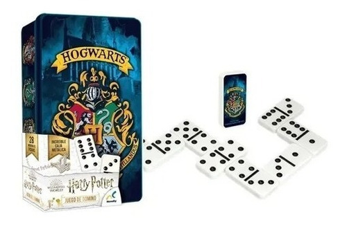 Foto 3 pulgar | Dominó Tin Puntos Novelty Harry Potter Multicolor