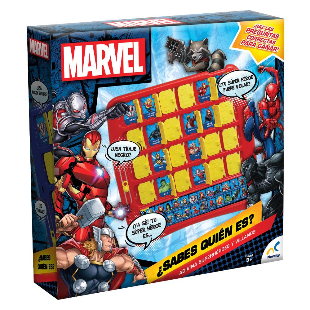 Juego de Mesa ¿Sabes Quién Es? Marvel