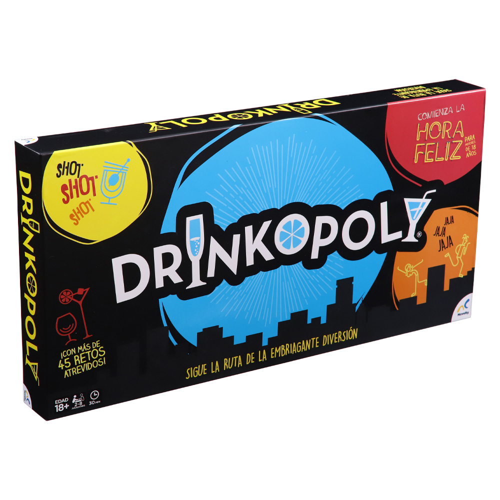 Foto 2 | Juego De Mesa Para Fiestas Drinkopoly Novelty