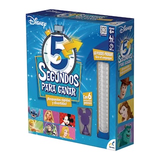 Foto 2 | Juego De Mesa En Familia 5 Segundos Para Ganar Disney - Novelty
