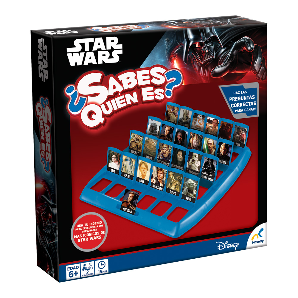 Juego De Mesa ¿Sabes Quién Es? De Star Wars - Novelty