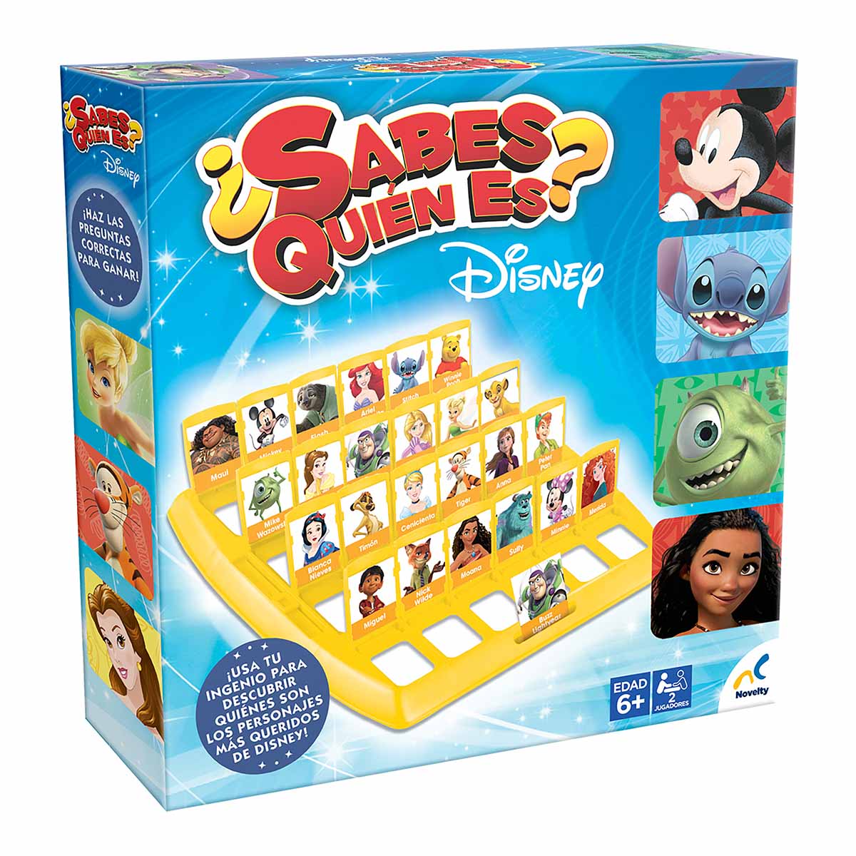 Foto 2 pulgar | Juego de Mesa Novelty Disney ¿Sabes Quién es?