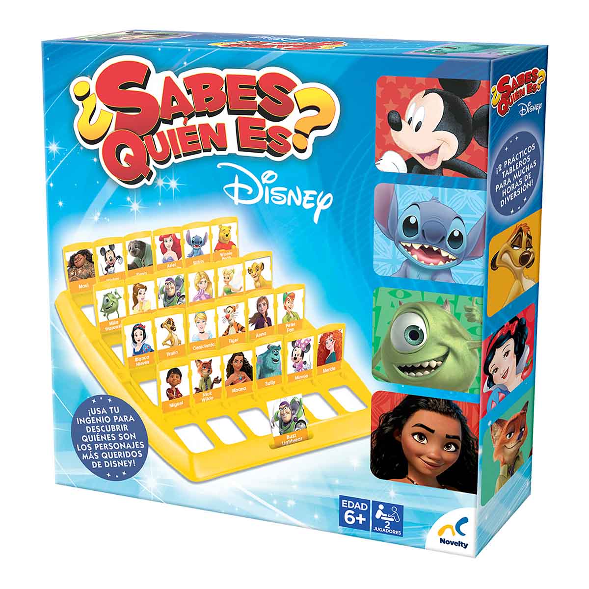 Foto 6 pulgar | Juego de Mesa Novelty Disney ¿Sabes Quién es?
