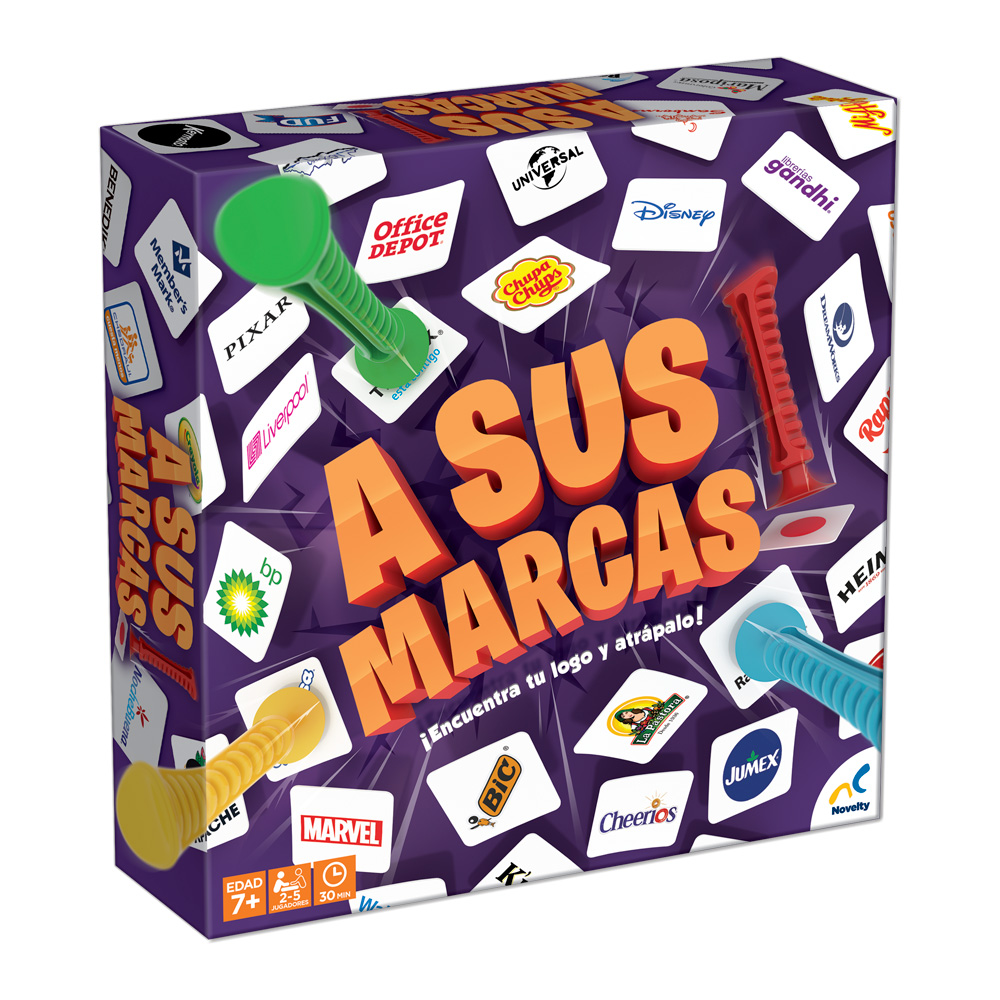 Juego De Mesa A Sus Marcas - Novelty