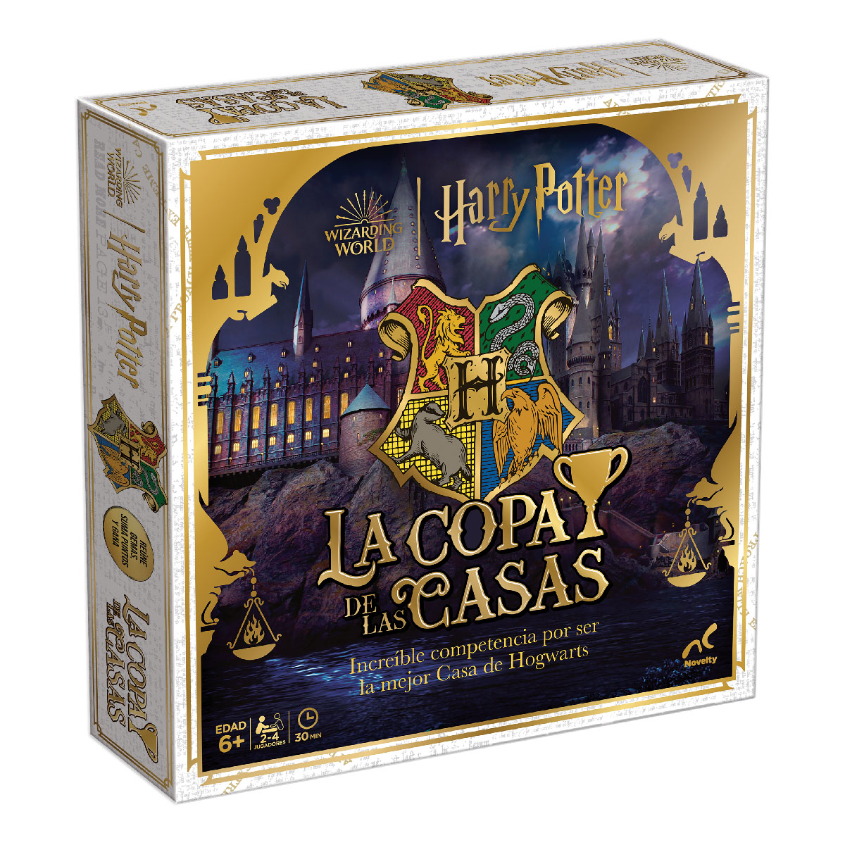 Foto 3 pulgar | Juego De Mesa La Copa De Las Casas Harry Potter - Novelty