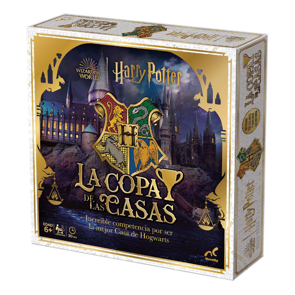 Foto 4 pulgar | Juego De Mesa La Copa De Las Casas Harry Potter - Novelty