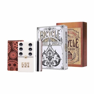 Foto 4 | Dominó Inglés de 4 Capas Frengie Novelty Multicolor con Set de Barajas Bicycle