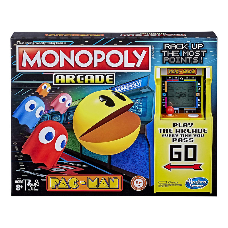 Foto 2 pulgar | Juego de Mesa Monopoly Hasbro - Arcade Pacman