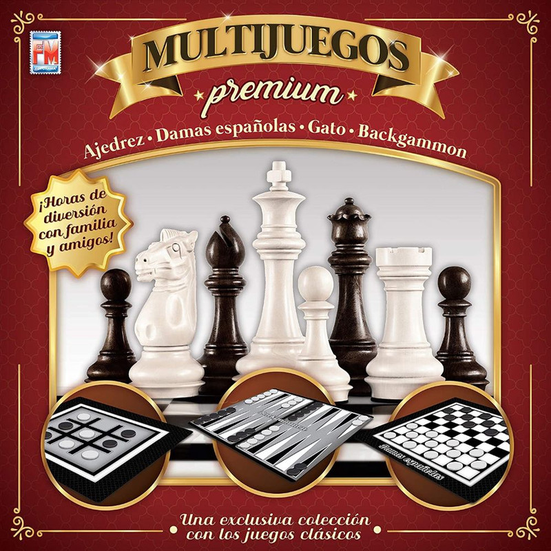 Juego de Mesa Multijuegos Premium Fotorama