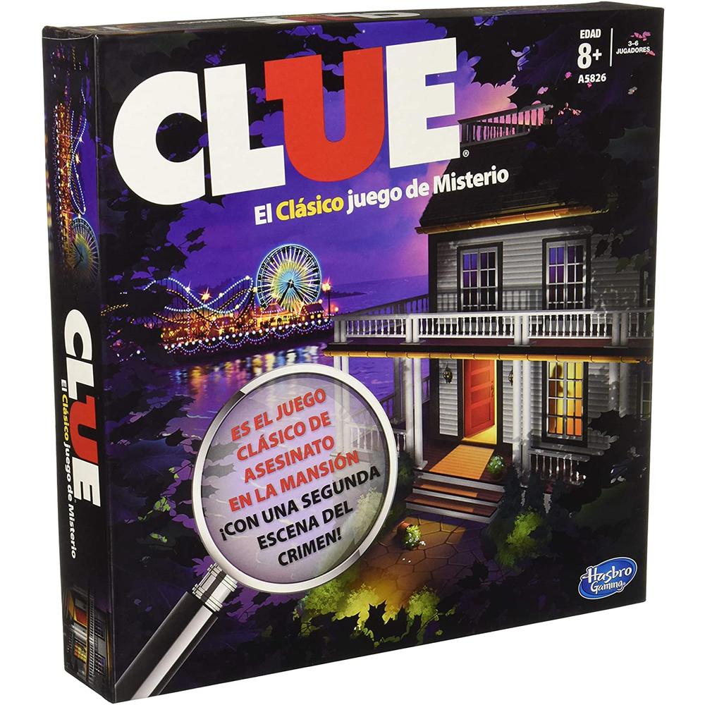 Juego De Mesa Clue Misterio Hasbro