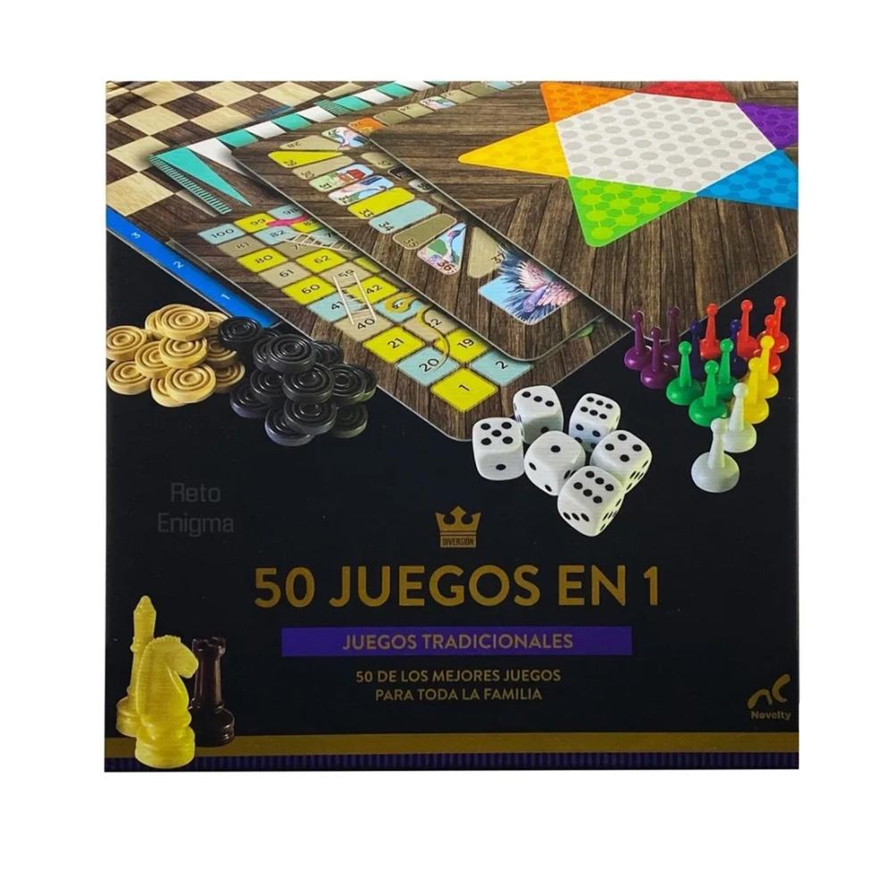 Juegos Tradicionales Novelty 50 Juegos en 1