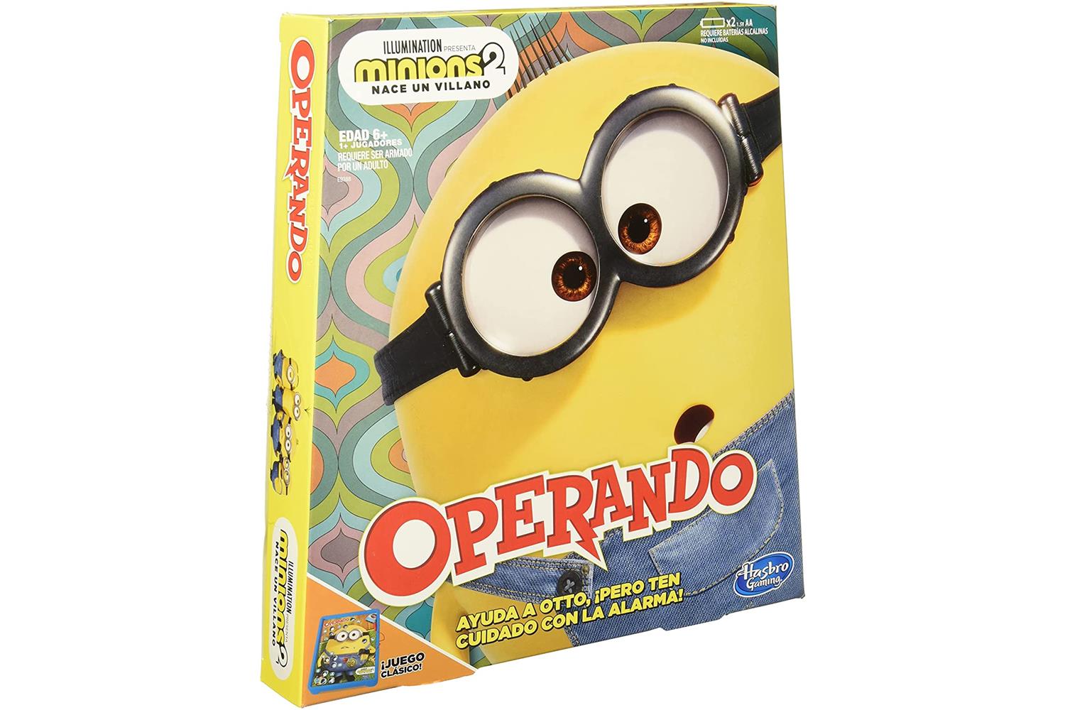 Foto 2 pulgar | Juego De Mesa Operando Minions 2 Nace Un Villano Otto Hasbro