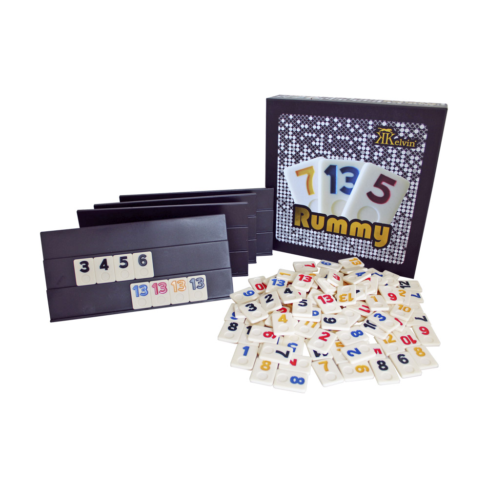 Foto 1 | Juego KELVIN JMLC100 Rummy Jumbo Caja de Cartón Foil