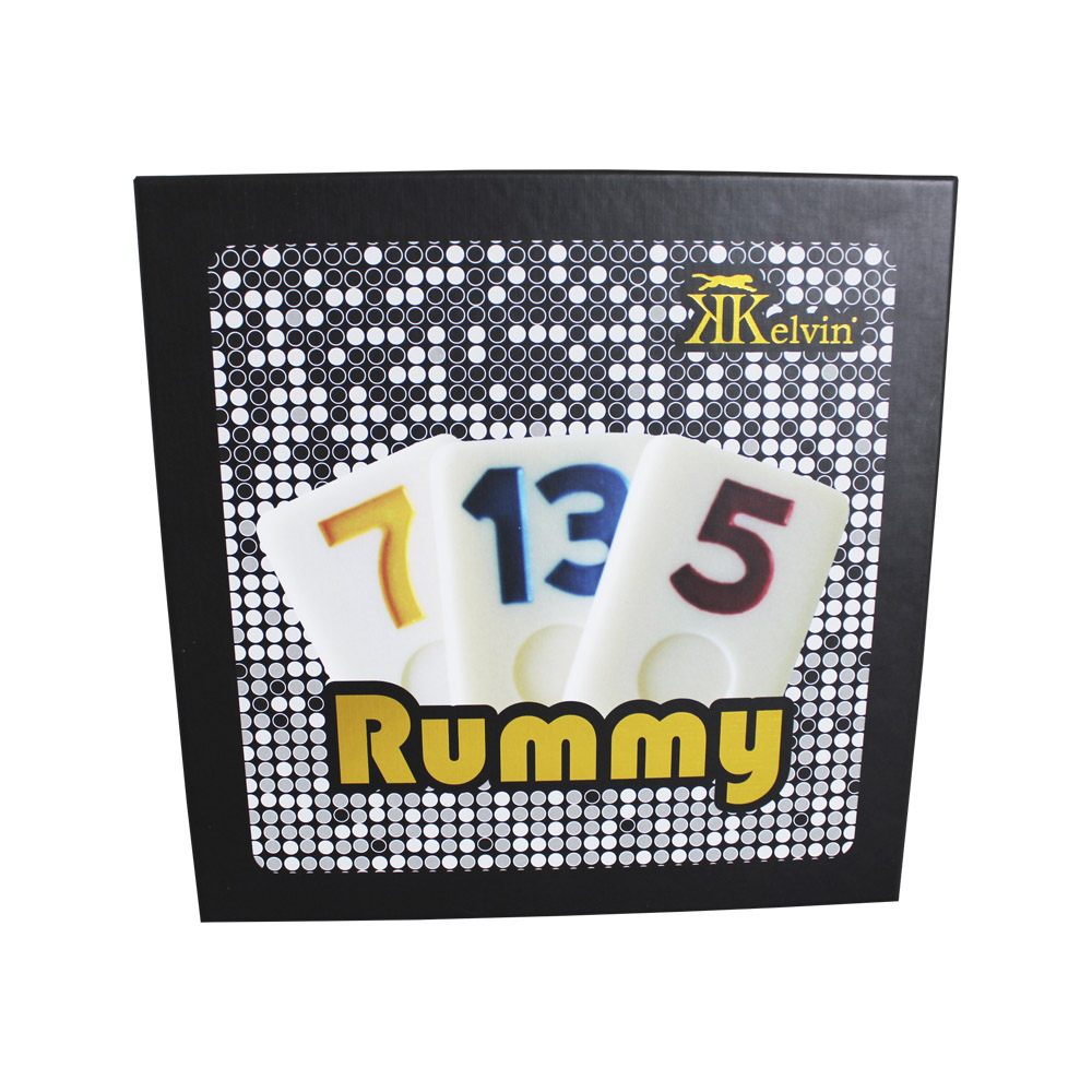 Foto 5 pulgar | Juego KELVIN JMLC100 Rummy Jumbo Caja de Cartón Foil