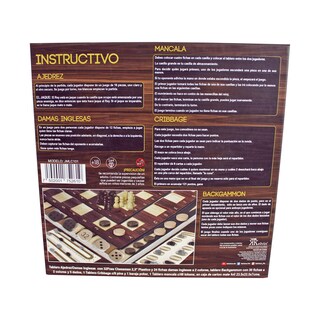 Foto 5 | Juego KELVIN JMLC101 Ajedrez Internacional Inglés