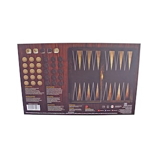 Foto 5 | Juego KELVIN JMLC116 Backgammon Caja de Cartón Foil Td Mini