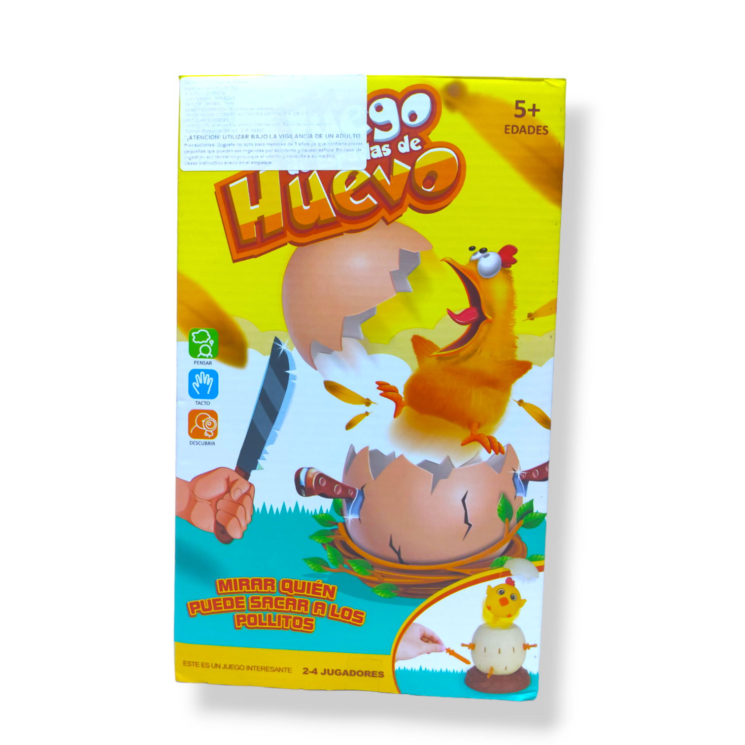 Juego de Mesa VIANOS LIMITED QY0027A Espadas de Huevo Interactivo para Niños