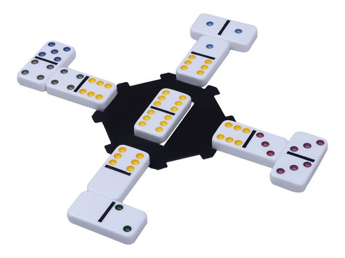 Foto 2 | Juego de Mesa Novelty Domino Doble 6 con 28 Fichas Jumbo