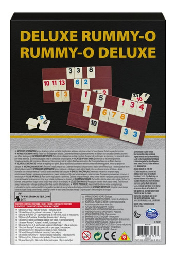 Foto 5 pulgar | Juego de Mesa Spin Master Rummy-o Deluxe
