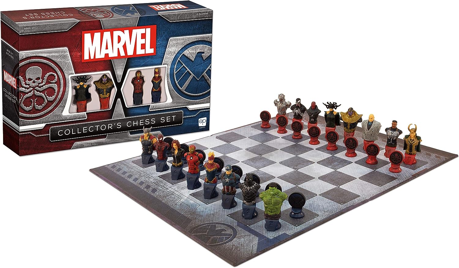 Foto 2 | Juego De Mesa Devir Ajedrez Marvel Colleccion