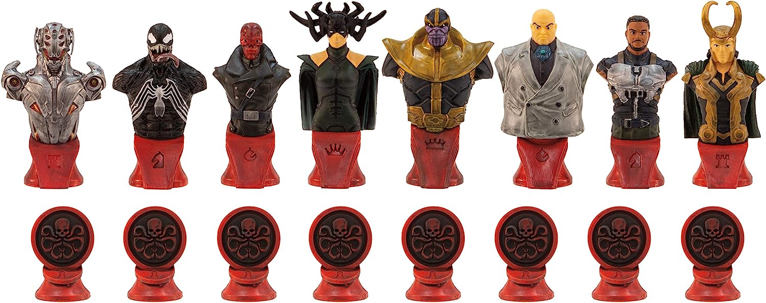 Foto 4 pulgar | Juego De Mesa Devir Ajedrez Marvel Colleccion