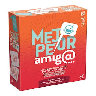 Foto 1 | Juego de Fiesta Mejor Peor Amigo