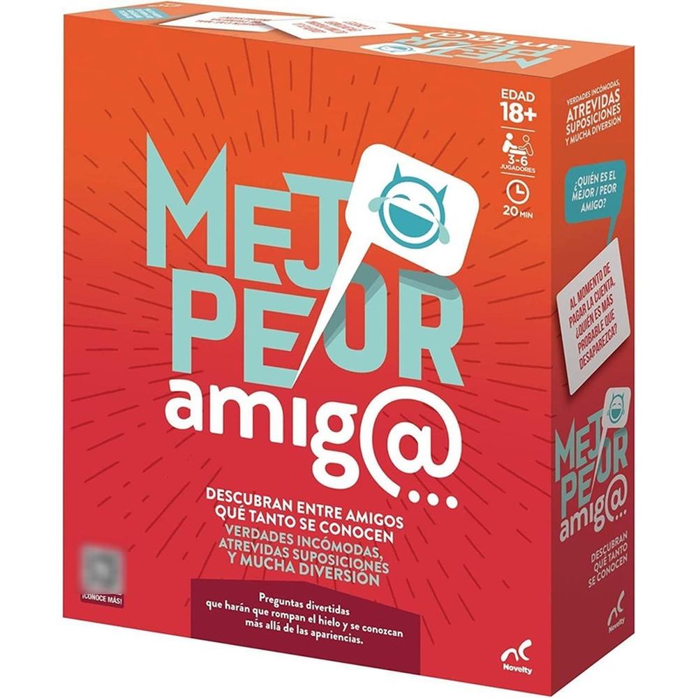 Foto 3 pulgar | Juego de Fiesta Mejor Peor Amigo