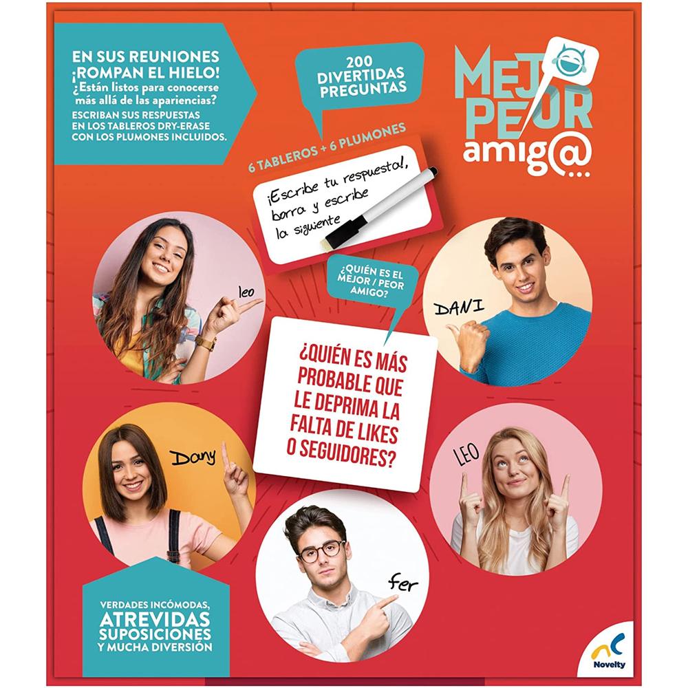 Foto 4 pulgar | Juego de Fiesta Mejor Peor Amigo