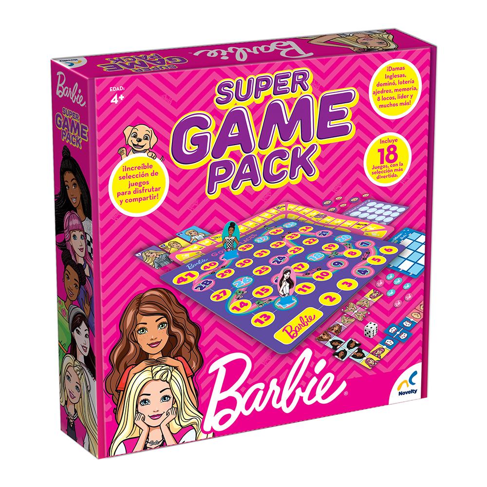 Foto 2 pulgar | Super Game Pack Barbie