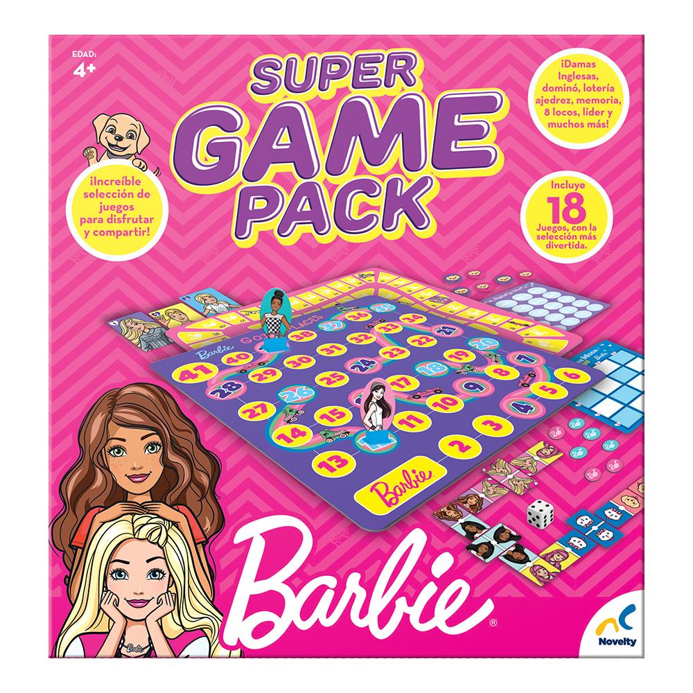 Foto 4 pulgar | Super Game Pack Barbie