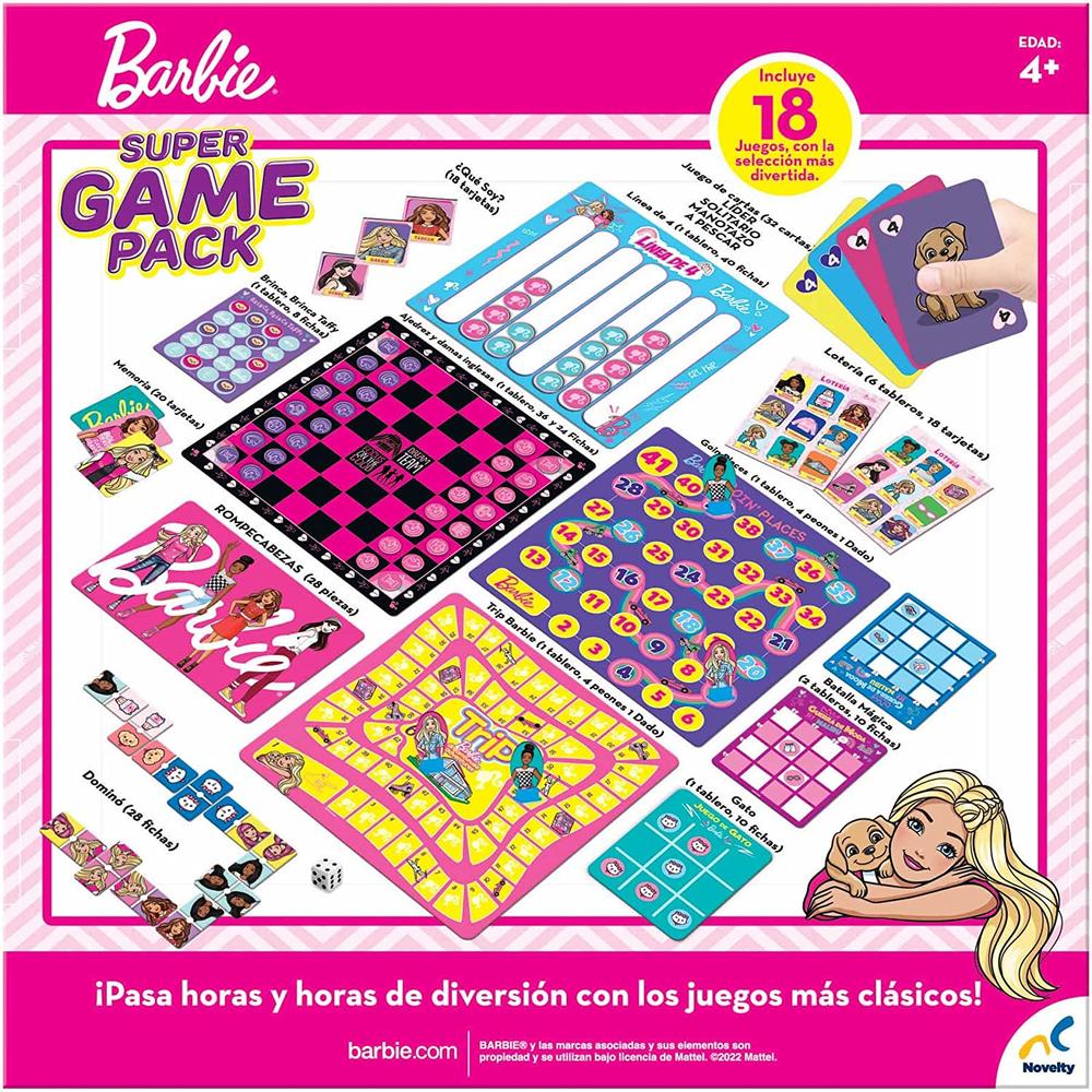 Foto 5 pulgar | Super Game Pack Barbie