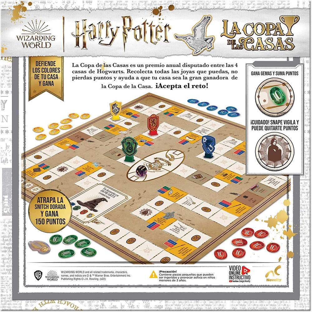 Foto 4 pulgar | Juego De Mesa Lion Novelty La Copa De Las Casas Harry Potter