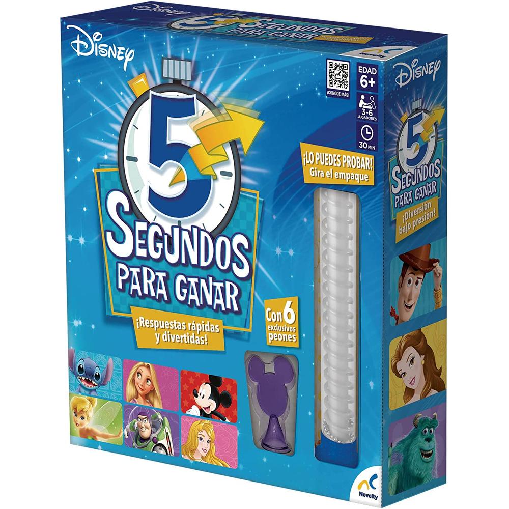 Foto 3 pulgar | Juego De Mesa Lion Novelty 5 Segundos Para Ganar Disney