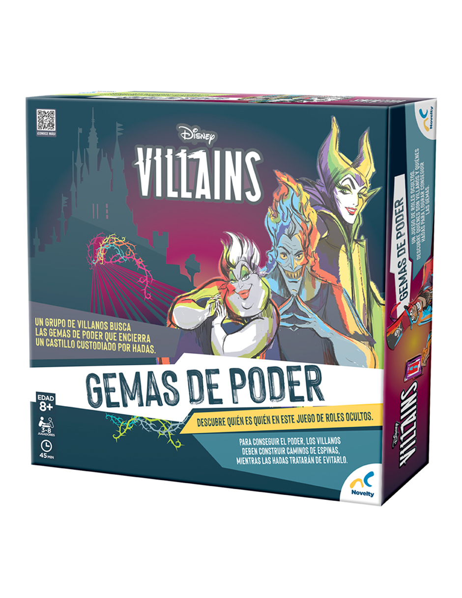 Foto 3 pulgar | Juego De Mesa En Familia Gemas De Poder Disney Villanoscaja De Carton