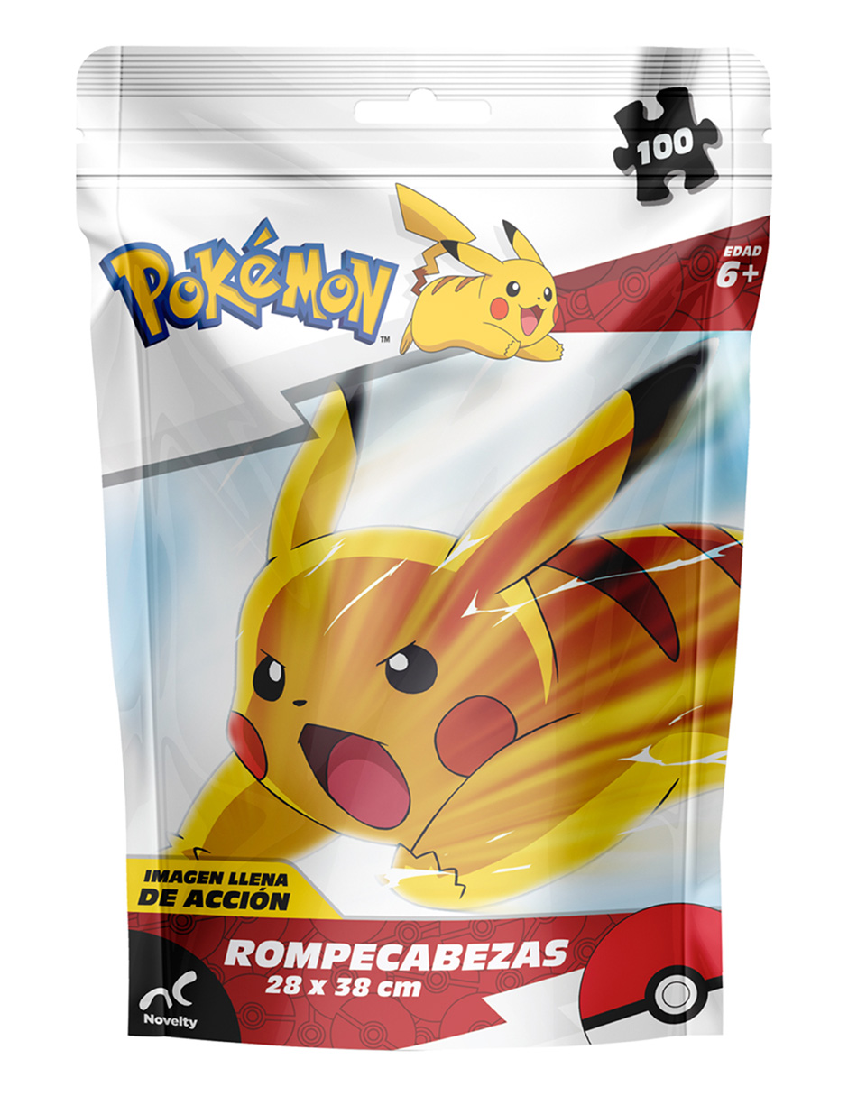 Foto 2 pulgar | Rompecabezas Bolsa Foil Pokemon 100 Piezas