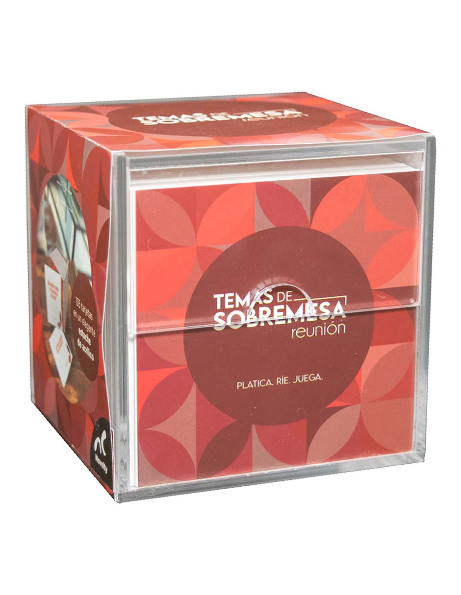 Juego De Cartas Temas De Sobremesa Reunion