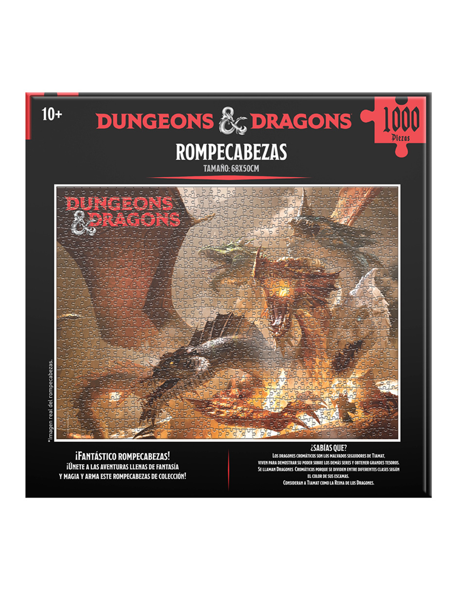 Foto 5 pulgar | Rompecabezas Coleccionable Dungeons & Dragons 1000 Pzas