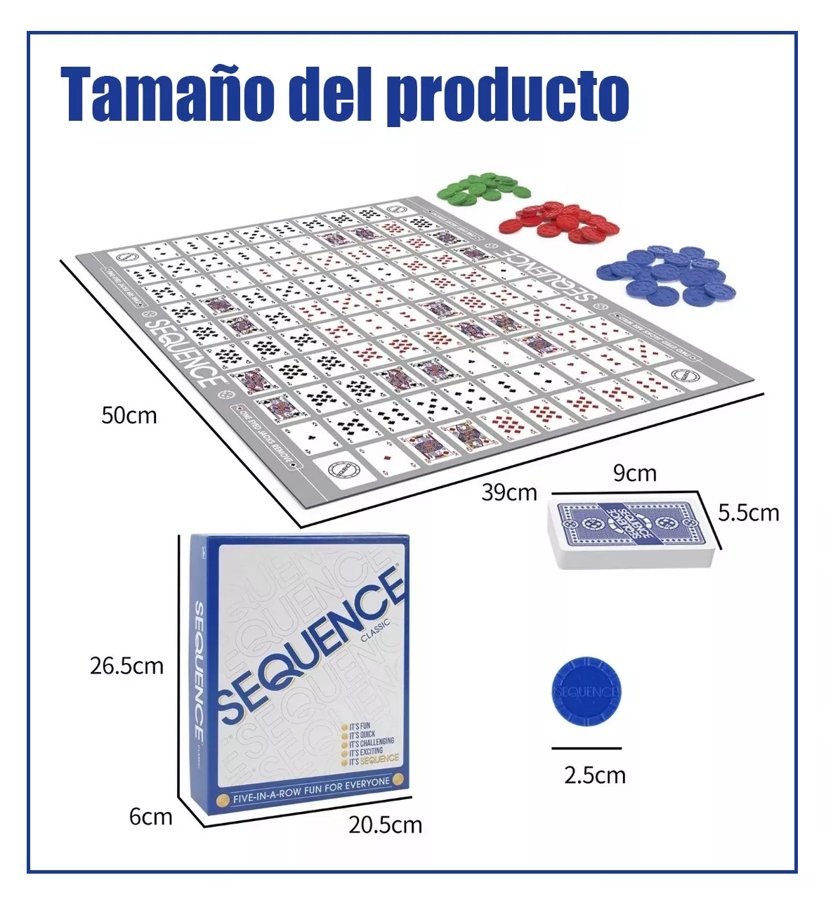 Foto 4 pulgar | Juego De Mesa Estrategia Familiar Juego Cartas 2-12 Jugadors, Gris