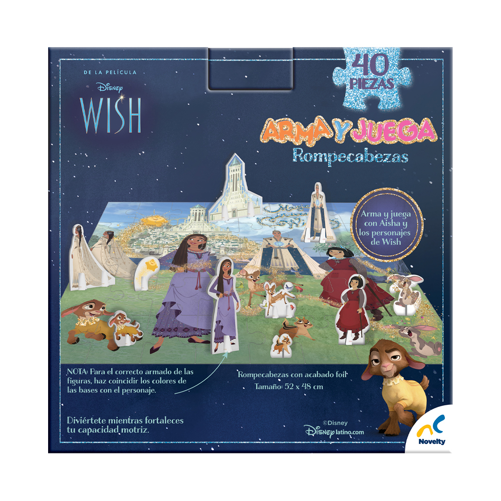 Foto 4 pulgar | Ropecabezas Infantil Arma Y Juega Wish Caja Cartón