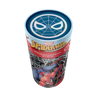 Foto 4 | Rompecabezas Infantil Spiderman Cilindro Cartón