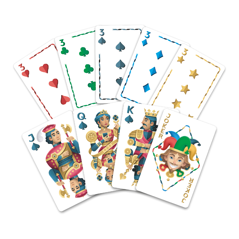 Foto 4 pulgar | Juego De Cartas Cinco Coronas Caja De Cartón
