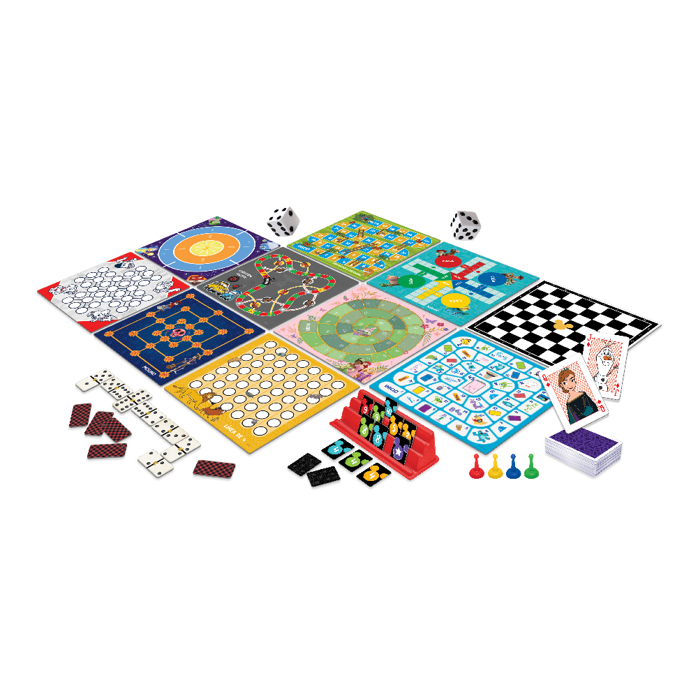 Foto 4 pulgar | Set De Juegos 44 Juegos Para Todos Disney Pixar Caja De Cartón