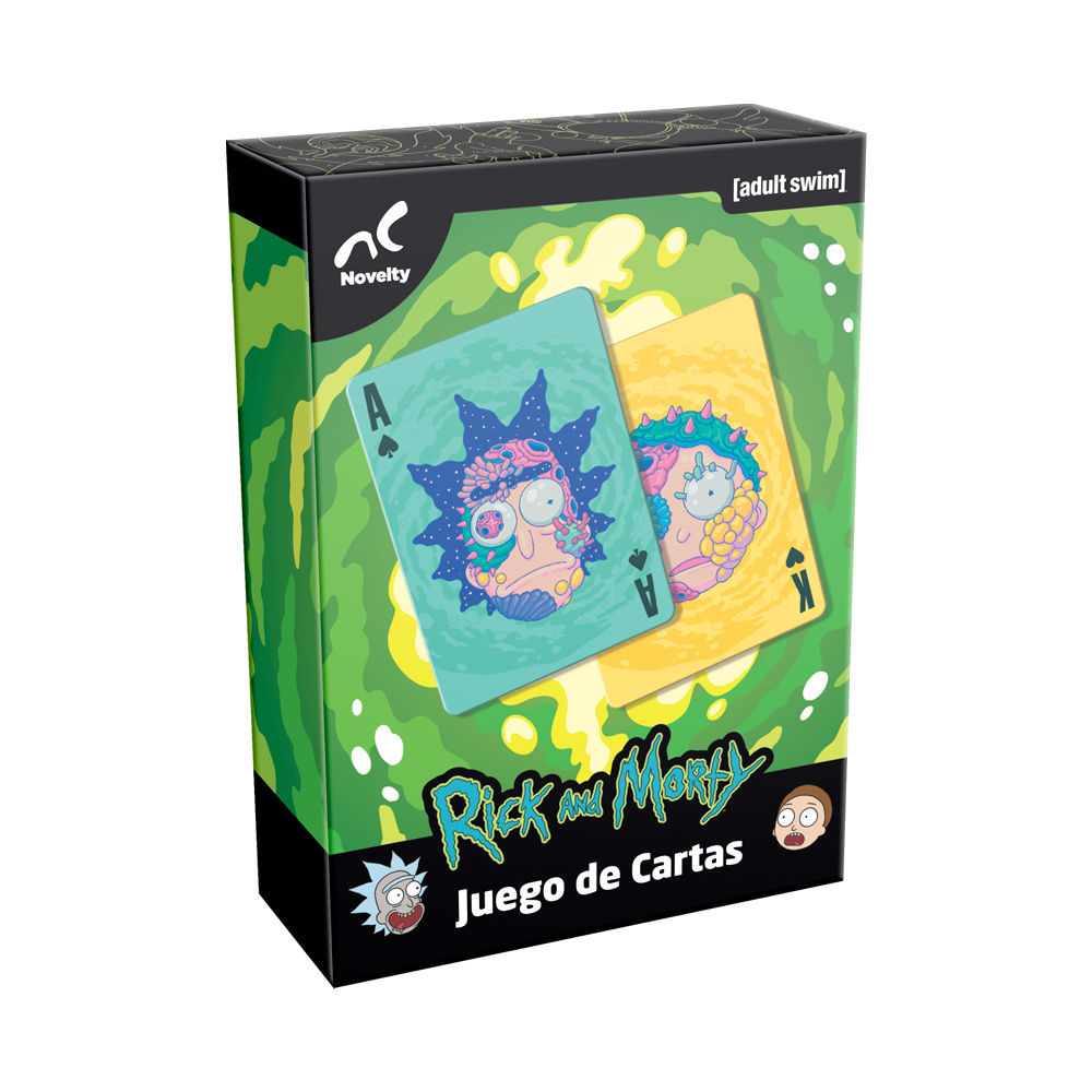 Foto 1 | Baraja Coleccionable Rick N Morty Caja De Cartón