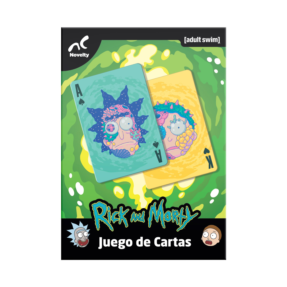 Foto 5 pulgar | Baraja Coleccionable Rick N Morty Caja De Cartón