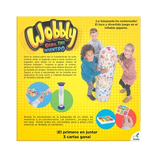 Foto 2 | Juego De Mesa Infantil Wobbly Caja Cartón