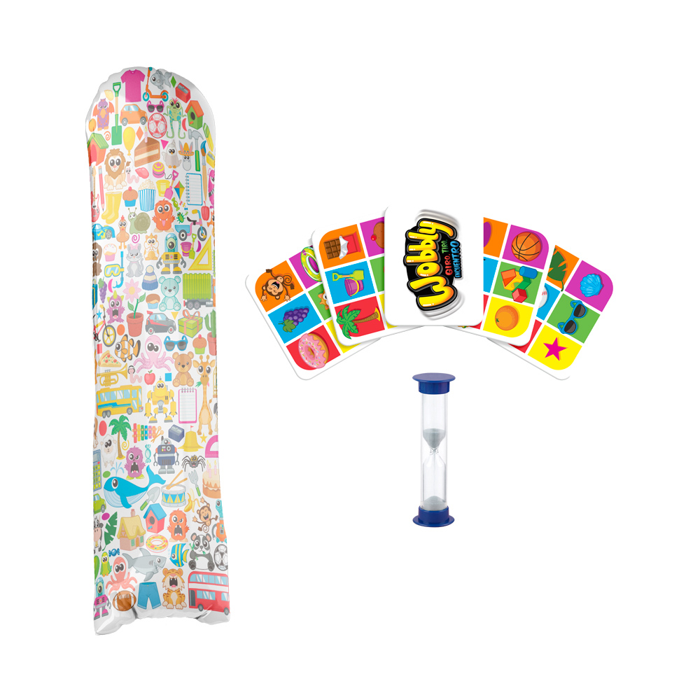 Foto 4 pulgar | Juego De Mesa Infantil Wobbly Caja Cartón